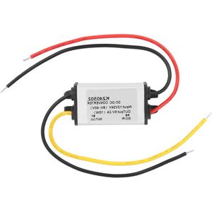 DC-DC Buck Converter 12V / 24V naar 5V 2A Step-Down Voedingsmodule - Niet-geïsoleerde voor Auto LED-scherm, Camera, Ventilator, Waterpomp