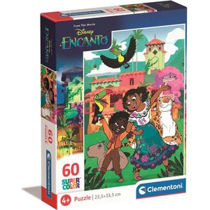 Clementoni - Puzzel 60 Stukjes Disney Encanto, Kinderpuzzels, 5-7 jaar, 26192