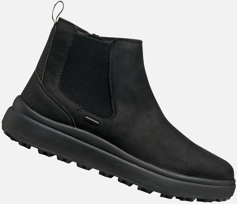 GEOX - Granito + Grip ABX - Enkellaars - Zwart