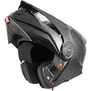 Bogotto - FG-102 - Systeemhelm - Zwart - Adventure