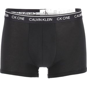 Calvin Klein CK ONE Cotton trunk (1-pack) - heren boxer normale lengte - zwart - Maat: XL