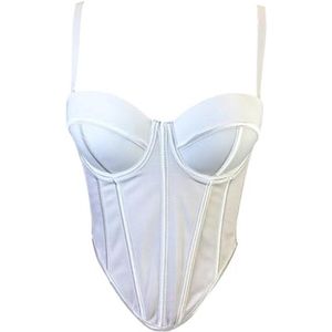 Dameskorset en Bustier met Afneembare Riem - Slank Vests en Crop Tops voor Dames