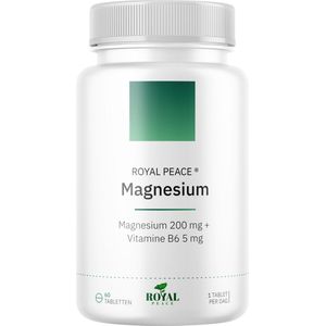 RoyalPeace - Magnesium + Vitamine B6 - Tabletten