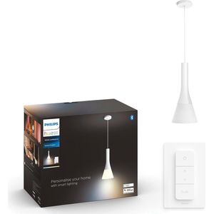 Philips Hue Explore hanglamp - warm tot koelwit licht - wit - 1 dimmer switch