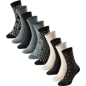 Schiesser Dames sokken 10 pack Bluebird