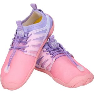 Springos Waterschoenen - AQUA Shoes - Sneldrogend - Rubber - Unisex - Roze/ Paars - Maat 36