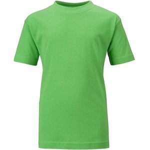 James and Nicholson Kinderen/Kinderen Basic Tee (Kalk groen)