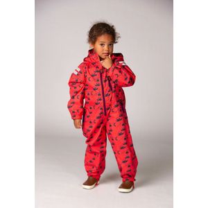 Ducksday Regenpak – Regenoverall – Waterdicht & Ademend – PFAS-vrij – Gerecycled Polyester – Maat 86/92 – Missy