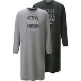 Babista - STILARONI - Nachthemd - Grijs - Twin Pack