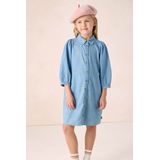 Sissy-Boy - Denim Jurk - Lichtblauw - Met Hartjes