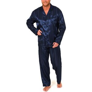 Satijnen Heren pyjama - satijn - maat 62 (5XL) - Normann