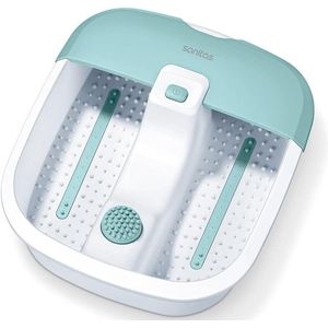 Massage Apparaat Voetenbad Met Vibratie- en Bubbelmassage - Voetreflexzonemassage - Watertemperatuurregeling - Ontspanning Gestreste Voeten