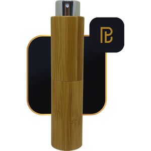 PerfumeBuddy - The Bamboo Big Buddy® - Parfum Verstuiver Navulbaar - 10ML - Mini Parfum Flesje - Reisflesje - Miliebewust - Bamboo