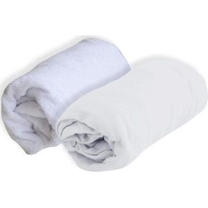 Verstelbaar onderlaken Domiva Wit 70 x 140 cm