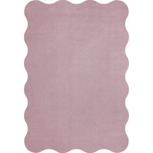 Layered Scallop Pink Lavender vloerkleed - maat 250 x 350 cm