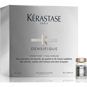 Kérastase Densifique Homme Cure Coffret à 30 - Haarkuur voor vrouwen voor voller en dikker haar - 30x6ml