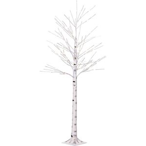 Kersenbloesemboom - Kerstbloesem Boom - Lichttak - Kerstversiering - Lichtboom - Kerstverlichting - Kerstboom Met Verlichting - Voor Binnen en Buiten - 120 cm - Wit