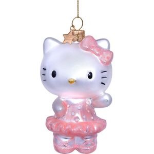 Ornament glass Hello Kitty ballerina H9cm w/box