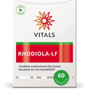 Vitals Rhodiola LF - 2 x 60 capsules - Voordeelverpakking
