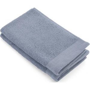 Walra Gastendoek Soft Cotton (PP) - 2x 30x50 - 100% Katoen - Blauw