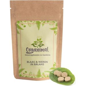 Blaas en Nieren in Balans - Hond (tot 30kg) - o.a. bij blaasontsteking en blaasgruis - 45 tabletten a 700mg