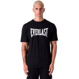Everlast Jersey T-shirt Met Korte Mouwen Zwart S Man