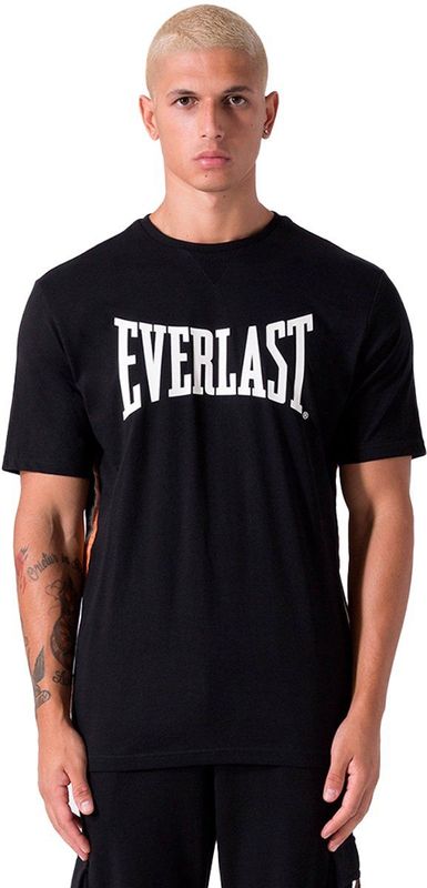 Everlast Jersey T-shirt Met Korte Mouwen Zwart S Man