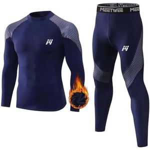 Thermisch Ondergoed voor Heren - Ademend en Warm Set voor Winterse Activiteiten