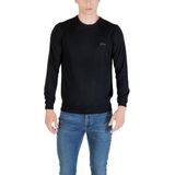 Crew Neck Long Sleeve Sweater - Zwart - Sweater