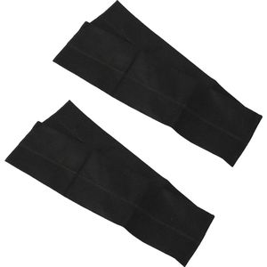 2 Pieces Flood Barriers - Water Activated - Home Door Basement Garage - 20X150cm - Double Protection - Water Absorbent - Flood Proof Bags - Absorbent Resin - Garden .