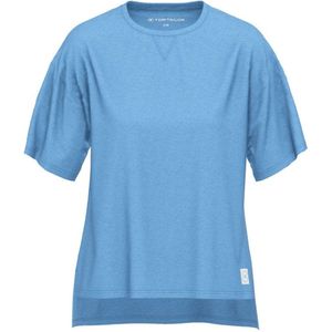 Tom Tailor T-shirt ronde hals - 620 - maat 44 (44) - Dames Volwassenen - Polyester/Viscose- 64137-3030-620-44