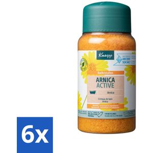 Kneipp - Badzout - Badkristallen - Muscle Relaxation - Arnica - 600 g - Voordeelverpakking - 6 stuks