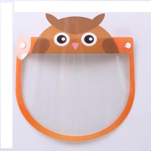 Spatmasker - Uil print - Herbruikbaar - Transparant - 1 stuks