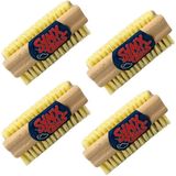 Synx Tools - Nagelborstel Hout - Set van 2 Stuks - Schrobborstels - Nagel