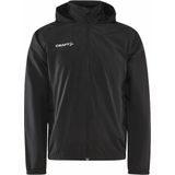 Craft Evolve Rain Jacket Jr Kinderen Black maat 134/140