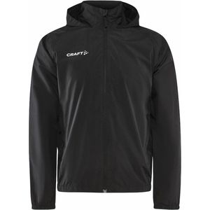 Craft Evolve Rain Jacket Jr Kinderen Black maat 134/140