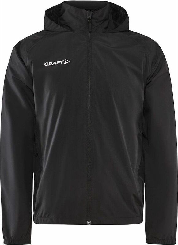 Craft Evolve Rain Jacket Jr Kinderen Black maat 134/140