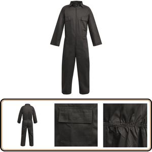vidaXL Mannen Overall Grijs - Maat L Overall - Herenoveral - Workwear - Gereedschapsjas - Grijze Overal