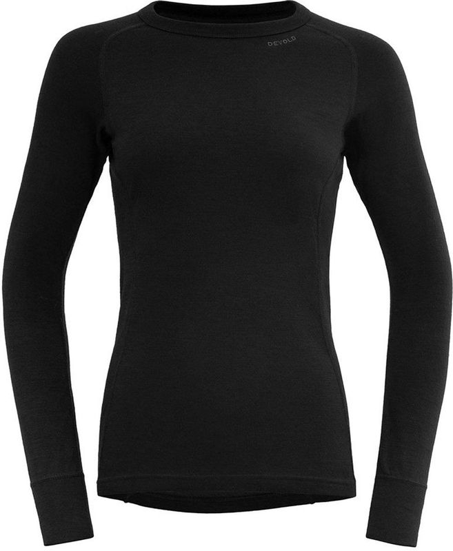 Devold - Duo Active - Thermoshirt - Zwart - Merinowol, ThermoLite