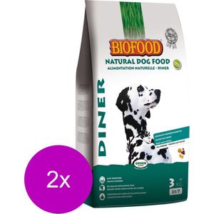 Biofood Diner - Hondenvoer - 2 x 3 kg