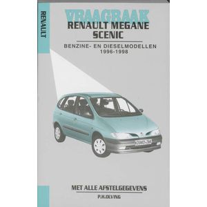 Autovraagbaken - Vraagbaak Renault Megane Scenic Benzine- en dieselmodellen 1996-1998