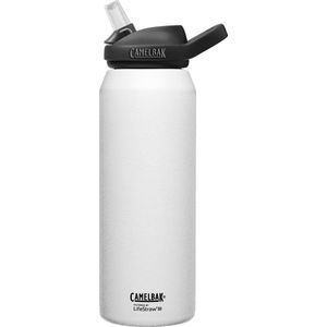 CamelBak Eddy+ Vacuum Insulated filtered by LifeStraw - Drinkfles - 1 L - Wit (White)
