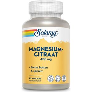 Solaray Magnesiumcitraat 90 Capsules