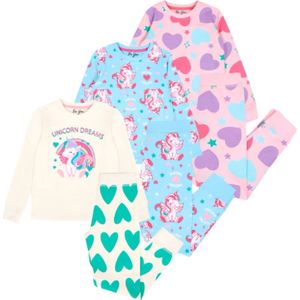 Pyjama - Unicorn - Meisjes - 3 Stuks - 2-3 Jaar