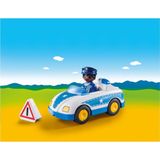 PLAYMOBIL 1.2.3 Politiewagen - 9384