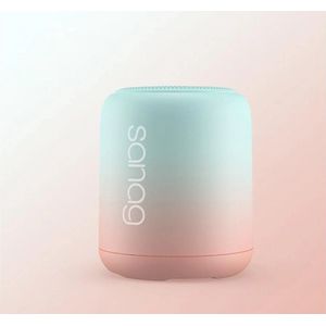 Sanag X6S Bluetooth Speaker – Draadloos & Portable – IPX5 Waterdicht – 24u Speeltijd – TWS Stereo –Groen/Rose