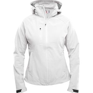 Clique Milford Softshell Ladies Wit maat L