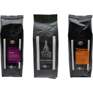 Proefpakket 100% Arabica koffiebonen - Caffè Duo - 3x250 gram - Koffiebonen