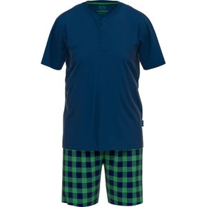 Ceceba Pyjama korte broek - Blauw-Groen - 31208-4012-634 - 6XL - Mannen