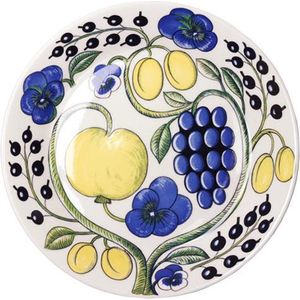 Arabia Paratiisi Dinerbord Plat bord - blauw - 21 cm